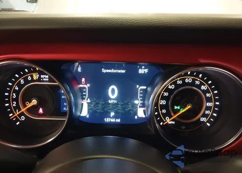 2023 Jeep Gladiator Rubicon 4X4 из США, поврежденный, VIN 1C6JJTBG5PL585901